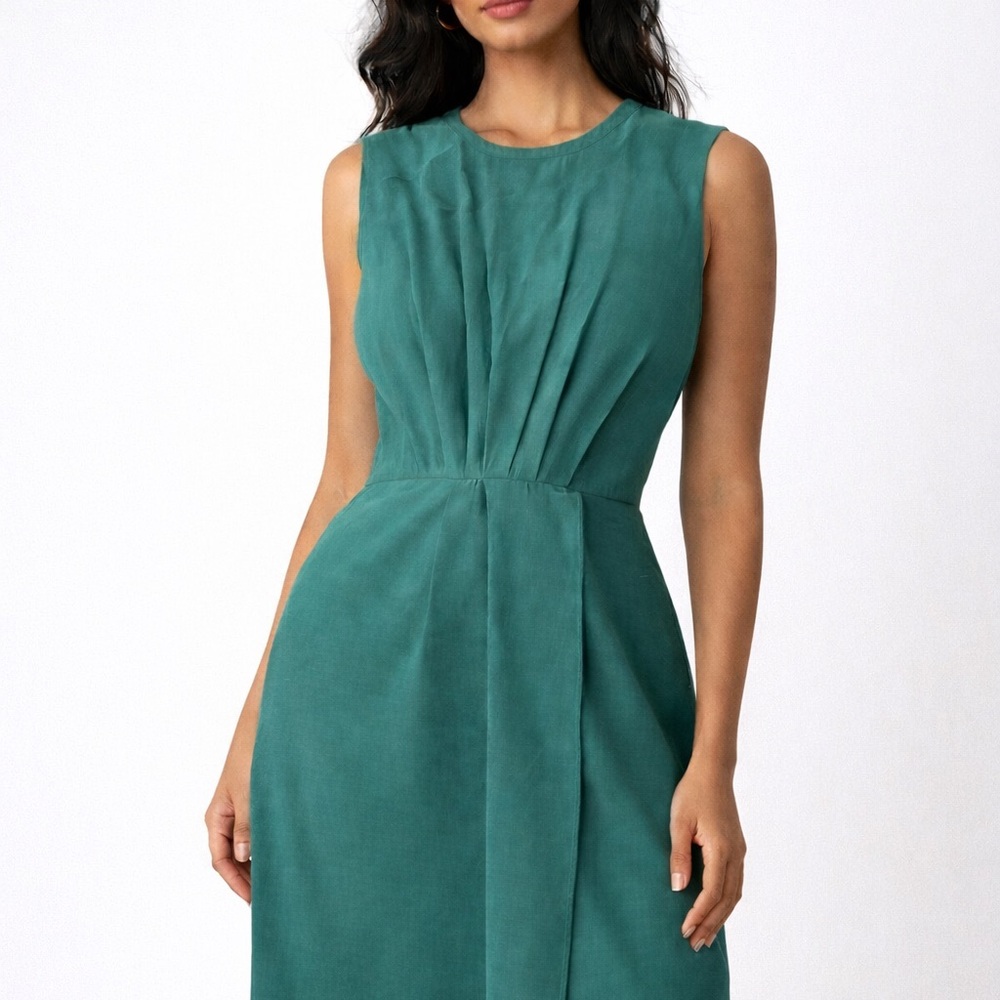Club Monaco Teal Sleeveless Dress Size 8